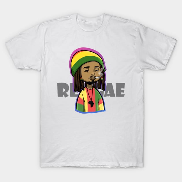 Reggae T-Shirt by Gabron_art